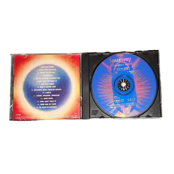 Journey Greatest Hits Cd Tested (1988-1996) Pre-owned - Picture 3 of 4